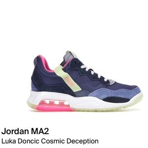 MENS JORDAN MA2 LUKA DONCIC COSMIC DECEPTION SIZE 7 / WOMEN’S SIZE 8.5